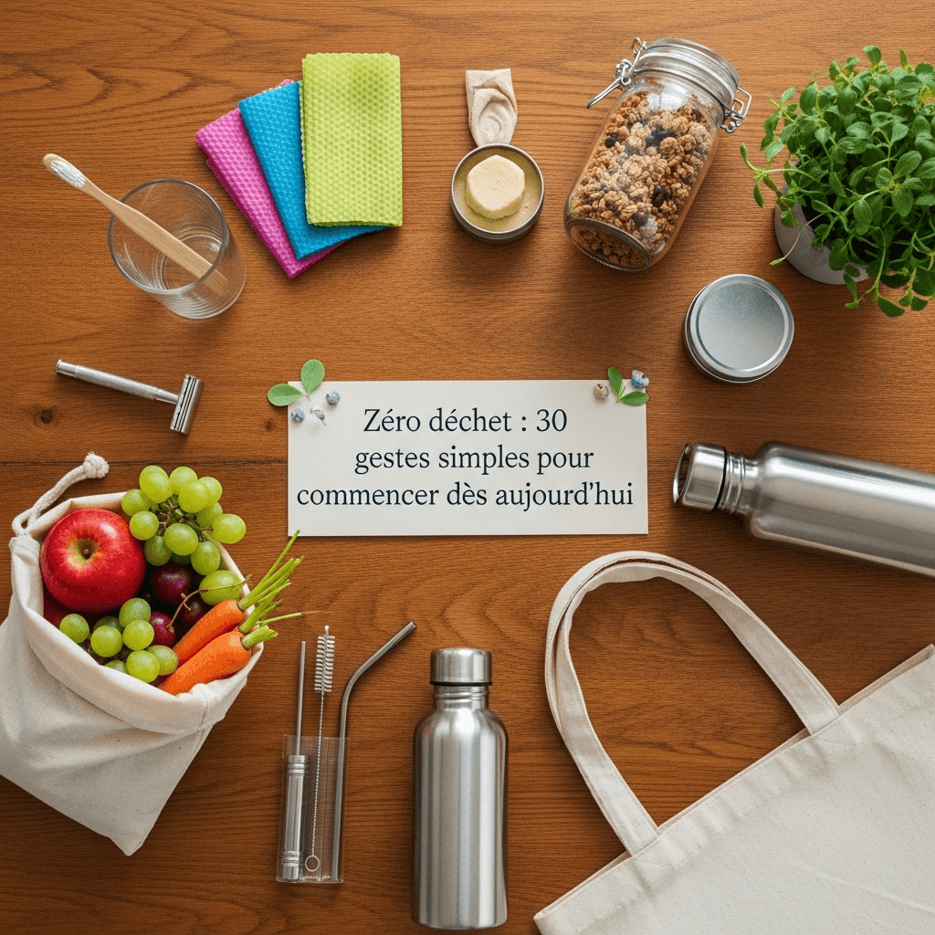 Zéro déchet : 30 gestes simples pour commencer dès aujourd'hui